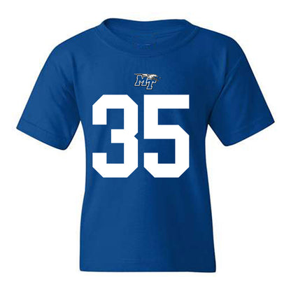 MTSU - NCAA Football : Muaaz Byard - Replica Shersey Youth T-Shirt-0