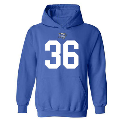 MTSU - NCAA Football : Jordan Thompson - Replica Shersey Hooded Sweatshirt