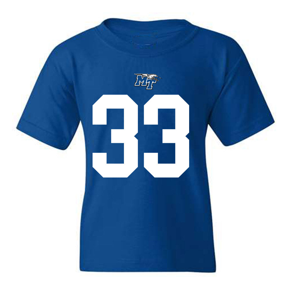 MTSU - NCAA Football : Malik Love - Replica Shersey Youth T-Shirt