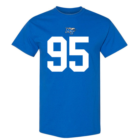 MTSU - NCAA Football : Baylen Woodman - Replica Shersey T-Shirt-0