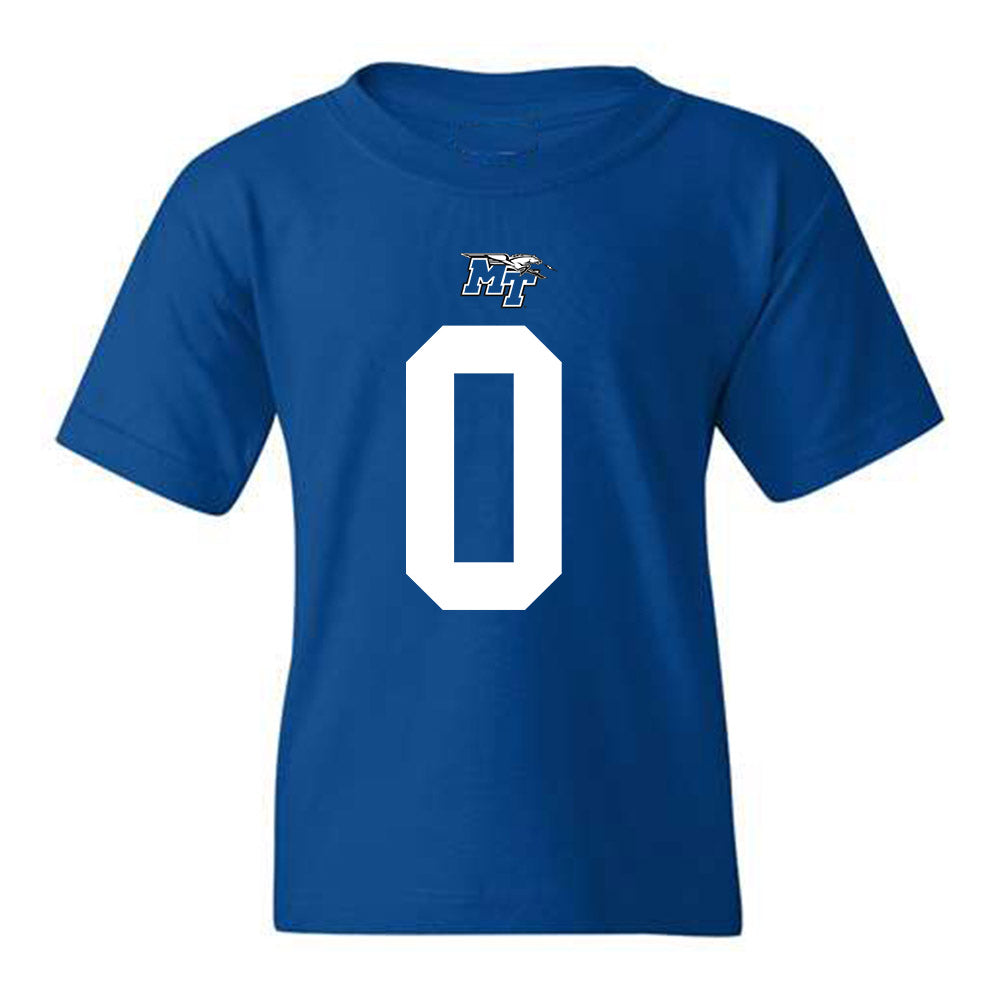 MTSU - NCAA Football : Brian Brewton - Replica Shersey Youth T-Shirt