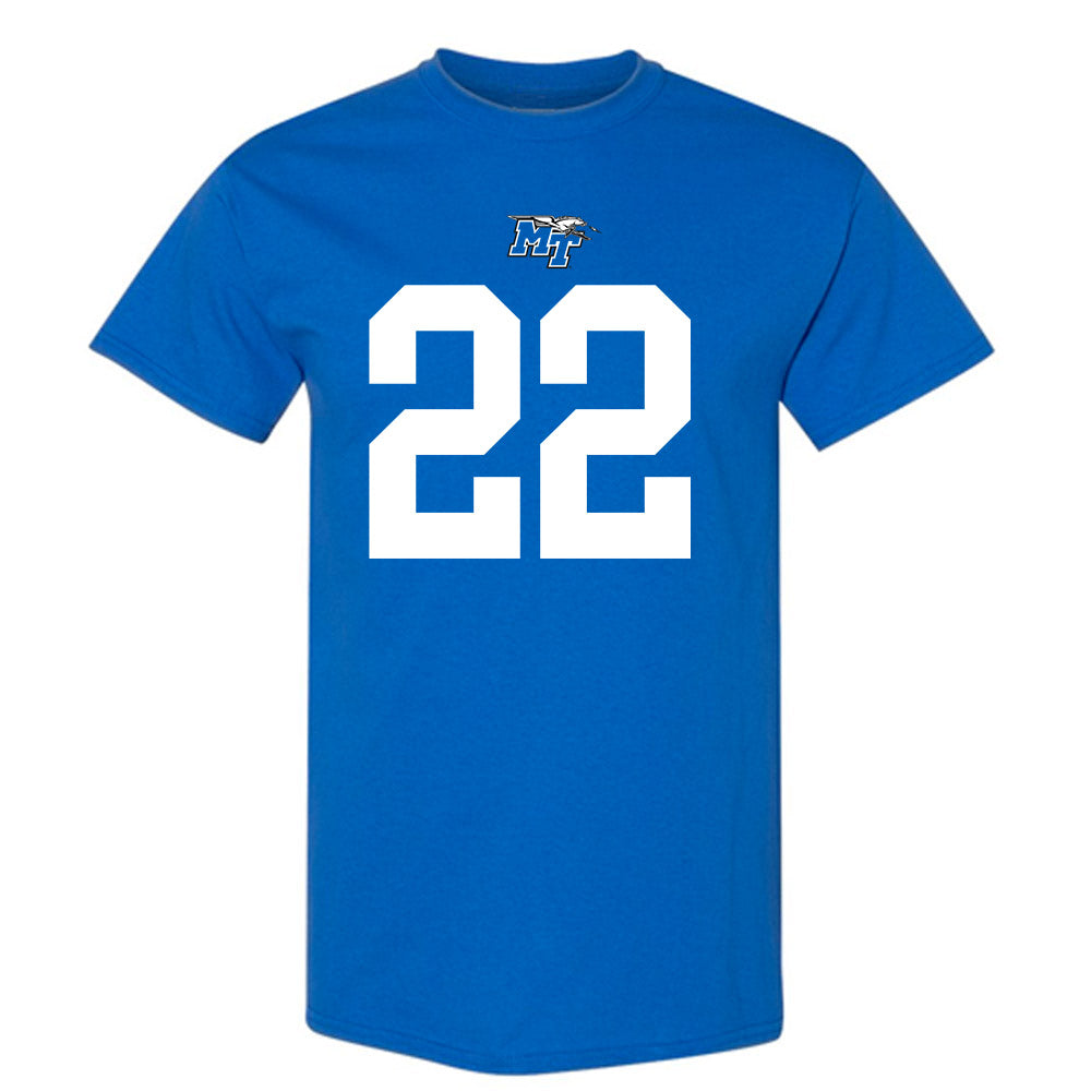 MTSU - NCAA Football : Jaiden Credle - Replica Shersey T-Shirt