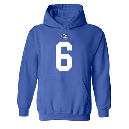 MTSU - NCAA Football : Antoine Jones - Replica Shersey Hooded Sweatshirt-0