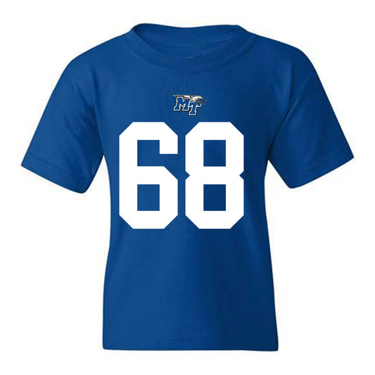 MTSU - NCAA Football : Jason Overton - Replica Shersey Youth T-Shirt