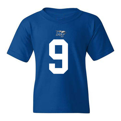 MTSU - NCAA Football : Jekail Middlebrook - Replica Shersey Youth T-Shirt-0
