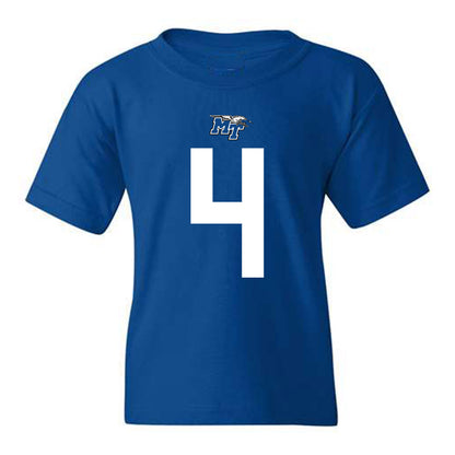 MTSU - NCAA Football : Terry Wilkins - Youth T-Shirt