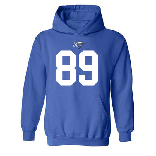 MTSU - NCAA Football : Darnell Malpress - Replica Shersey Hooded Sweatshirt-0