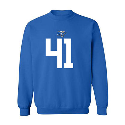 MTSU - NCAA Football : Christopher Kaup - Replica Shersey Crewneck Sweatshirt-0