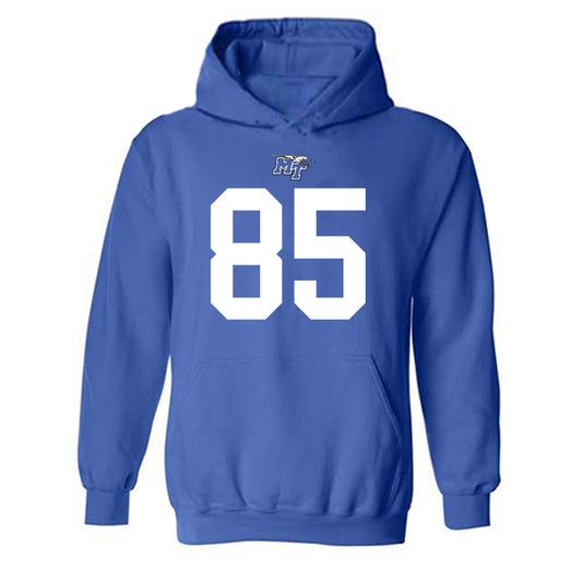 MTSU - NCAA Football : Neo Clifton - Replica Shersey Hooded Sweatshirt-0