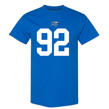 MTSU - NCAA Football : Damonte Smith - Replica Shersey T-Shirt