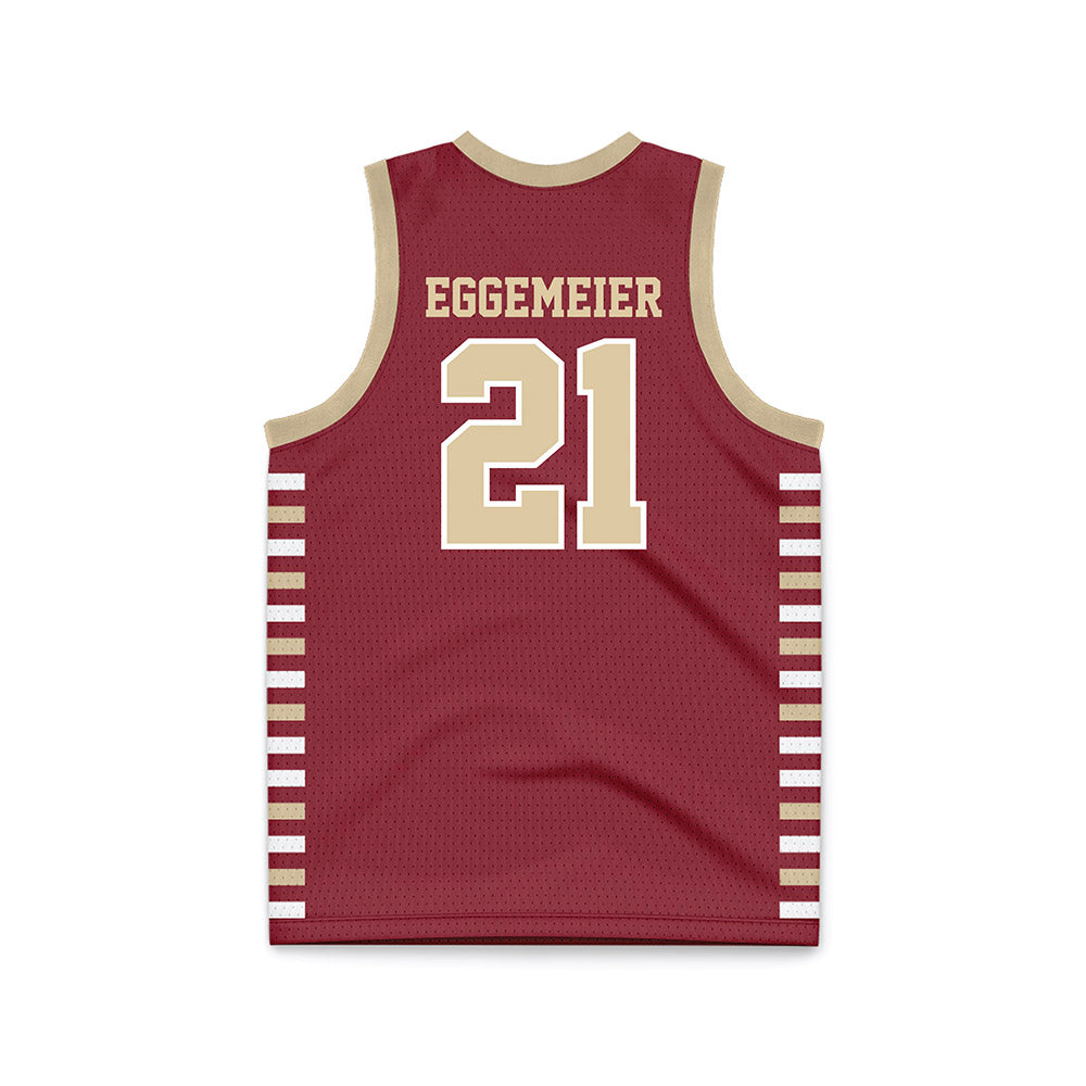 Boston College - NCAA Men's Basketball : Will Eggemeier - Maroon Basketball Jersey