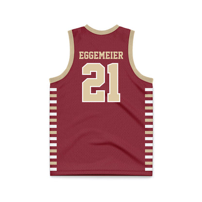 Boston College - NCAA Men's Basketball : Will Eggemeier - Maroon Basketball Jersey