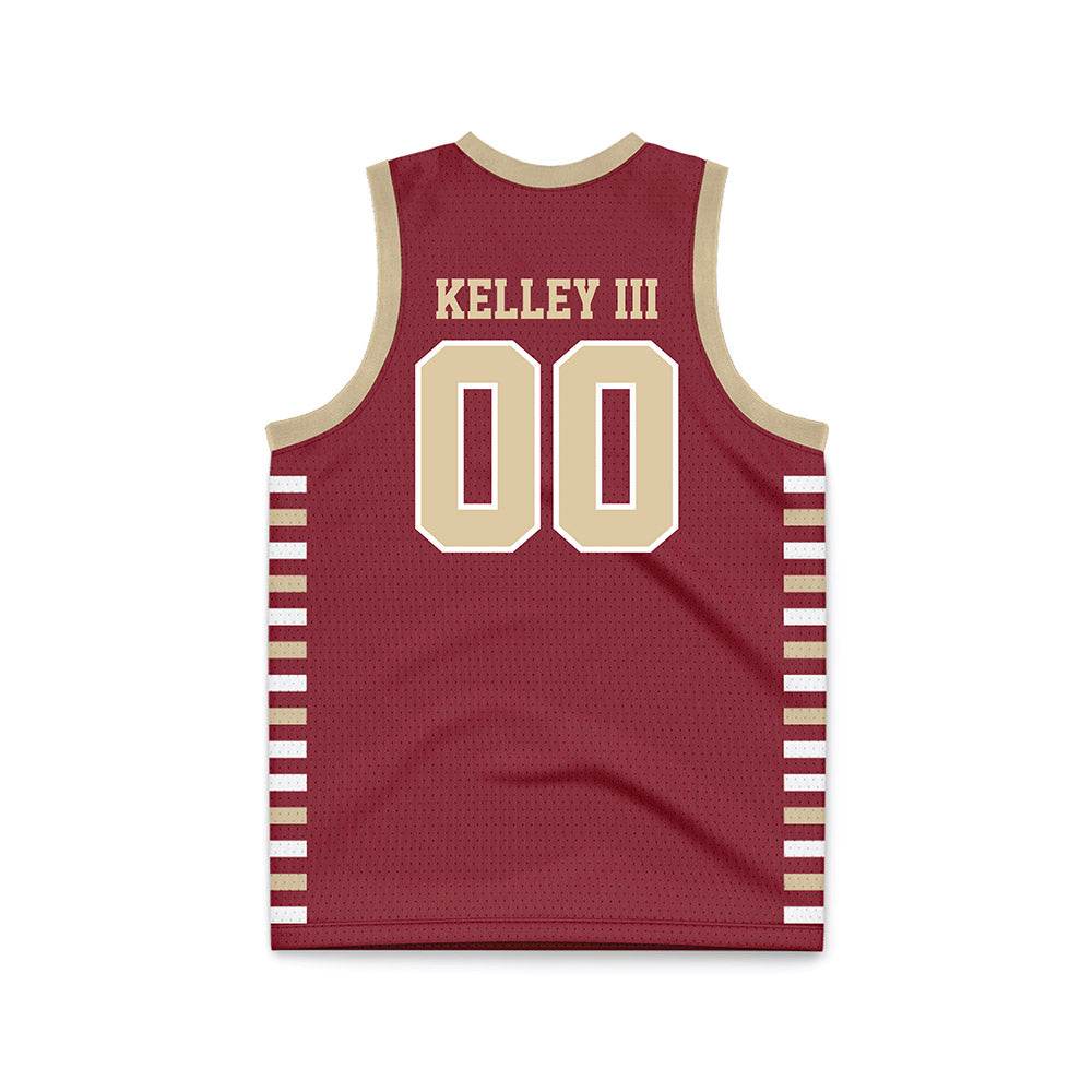 Boston College - NCAA Men's Basketball : Chas Kelley III - Maroon Basketball Jersey