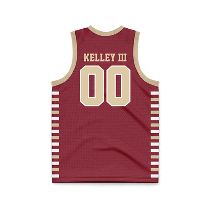 Boston College - NCAA Men's Basketball : Chas Kelley III - Maroon Basketball Jersey