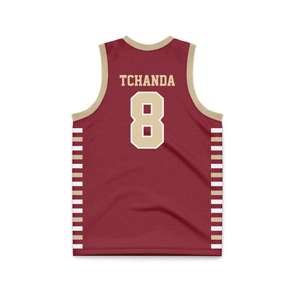 Boston College - NCAA Men's Basketball : Kany Tchanda - Maroon Basketball Jersey