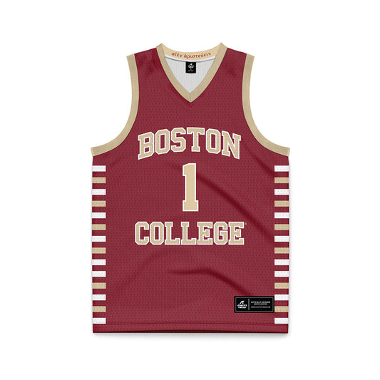 Boston College - NCAA Men's Basketball : Dion Brown - Maroon Basketball Jersey-0