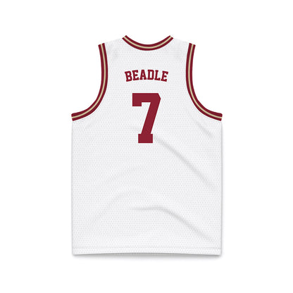 Boston College - NCAA Men's Basketball : Joshua Beadle - White Throwback Basketball Jersey