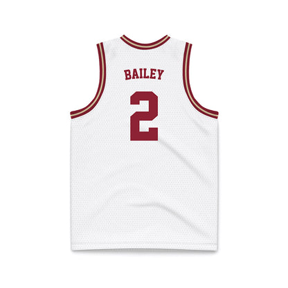 Boston College - NCAA Men's Basketball : Jack Bailey - White Throwback Basketball Jersey-1