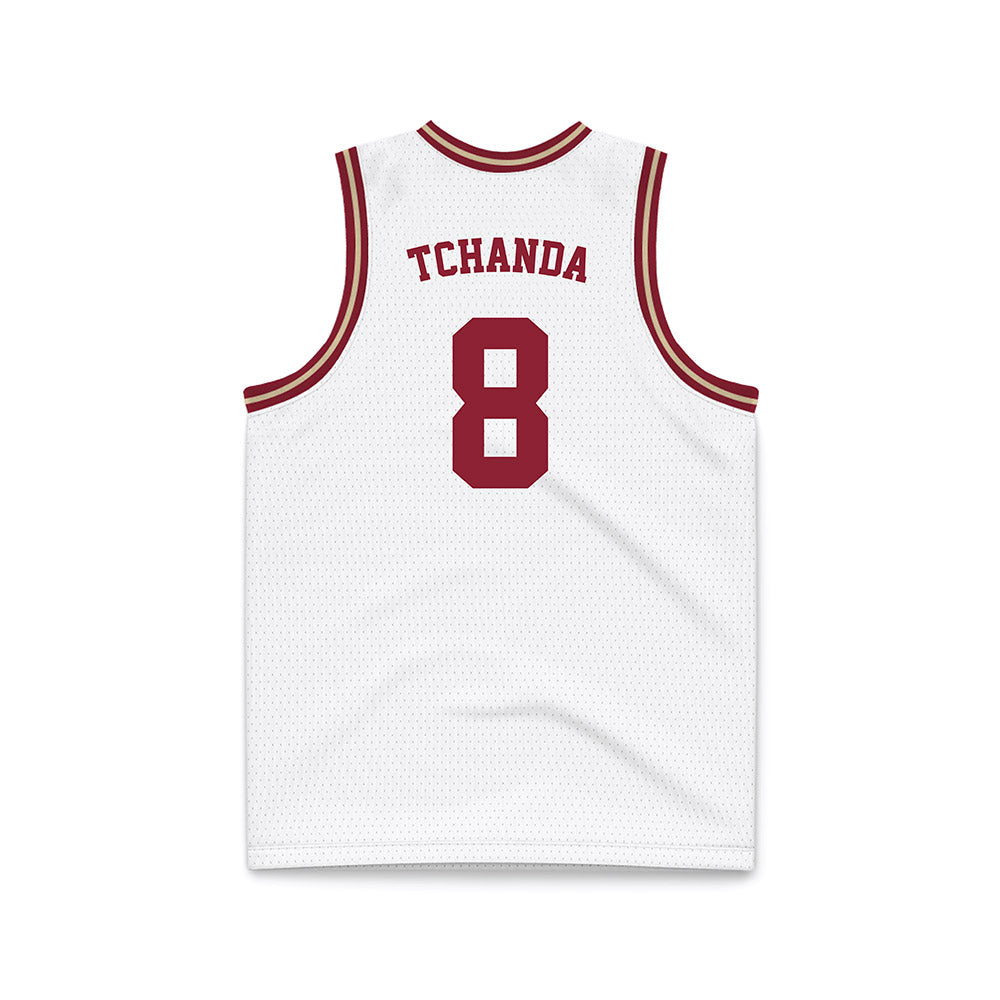 Boston College - NCAA Men's Basketball : Kany Tchanda - White Throwback Basketball Jersey