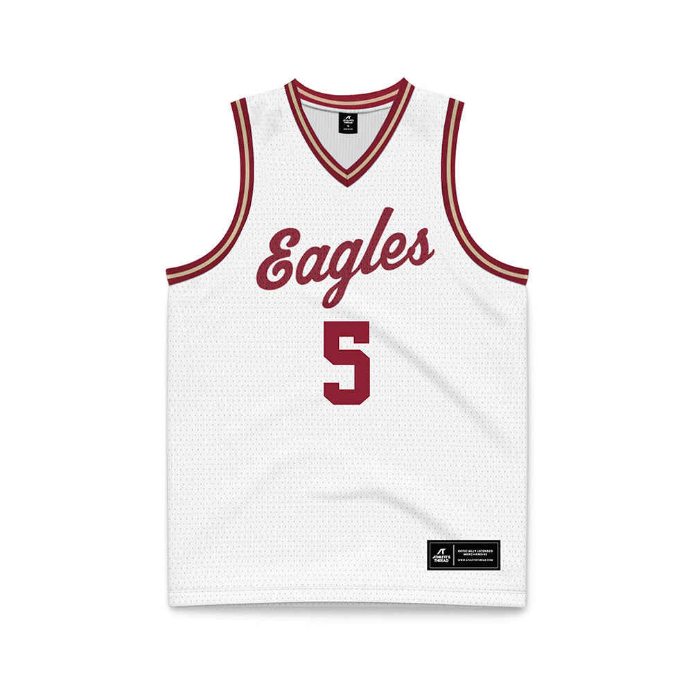 Boston College - NCAA Men's Basketball : Frederick Payne - White Throwback Basketball Jersey