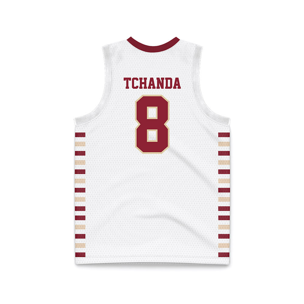 Boston College - NCAA Men's Basketball : Kany Tchanda - White Basketball Jersey