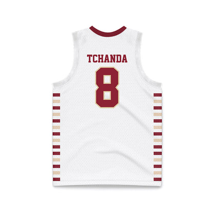 Boston College - NCAA Men's Basketball : Kany Tchanda - White Basketball Jersey