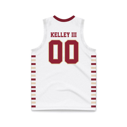 Boston College - NCAA Men's Basketball : Chas Kelley III - White Basketball Jersey