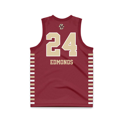 Boston College - NCAA Women's Basketball : Kiera Edmonds - Maroon Basketball Jersey-1