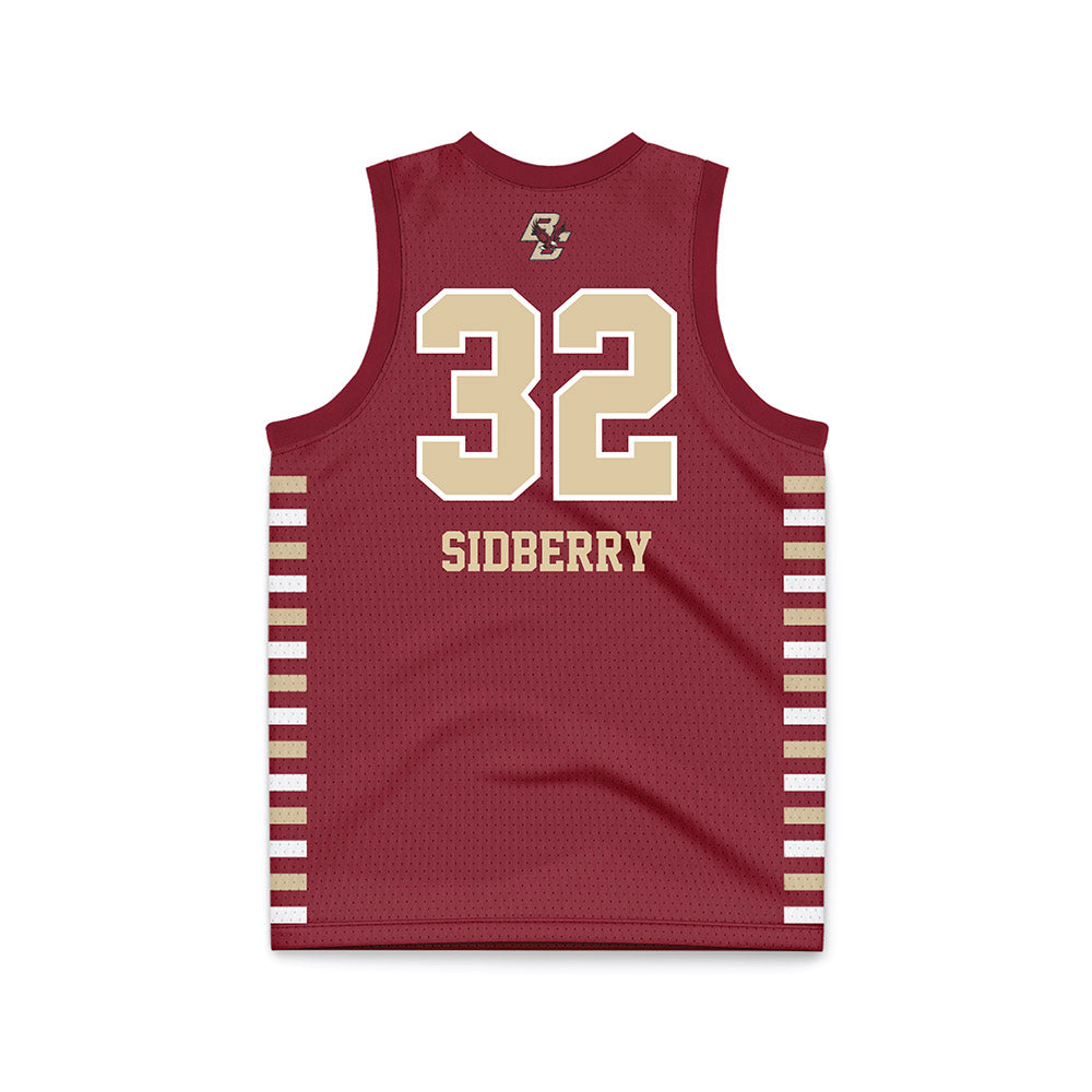 Boston College - NCAA Women's Basketball : Teya Sidberry - Maroon Basketball Jersey-1