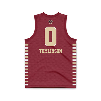 Boston College - NCAA Women's Basketball : Athena Tomlinson - Maroon Basketball Jersey-1