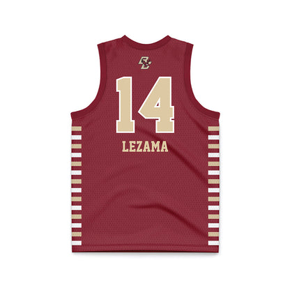 Boston College - NCAA Women's Basketball : Kayla Lezama - Maroon Basketball Jersey-1