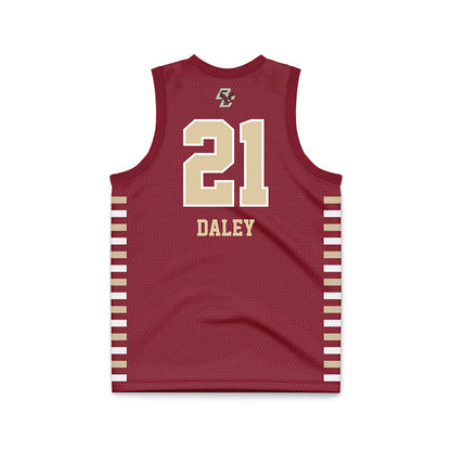 Boston College - NCAA Women's Basketball : Andrea Daley - Maroon Basketball Jersey