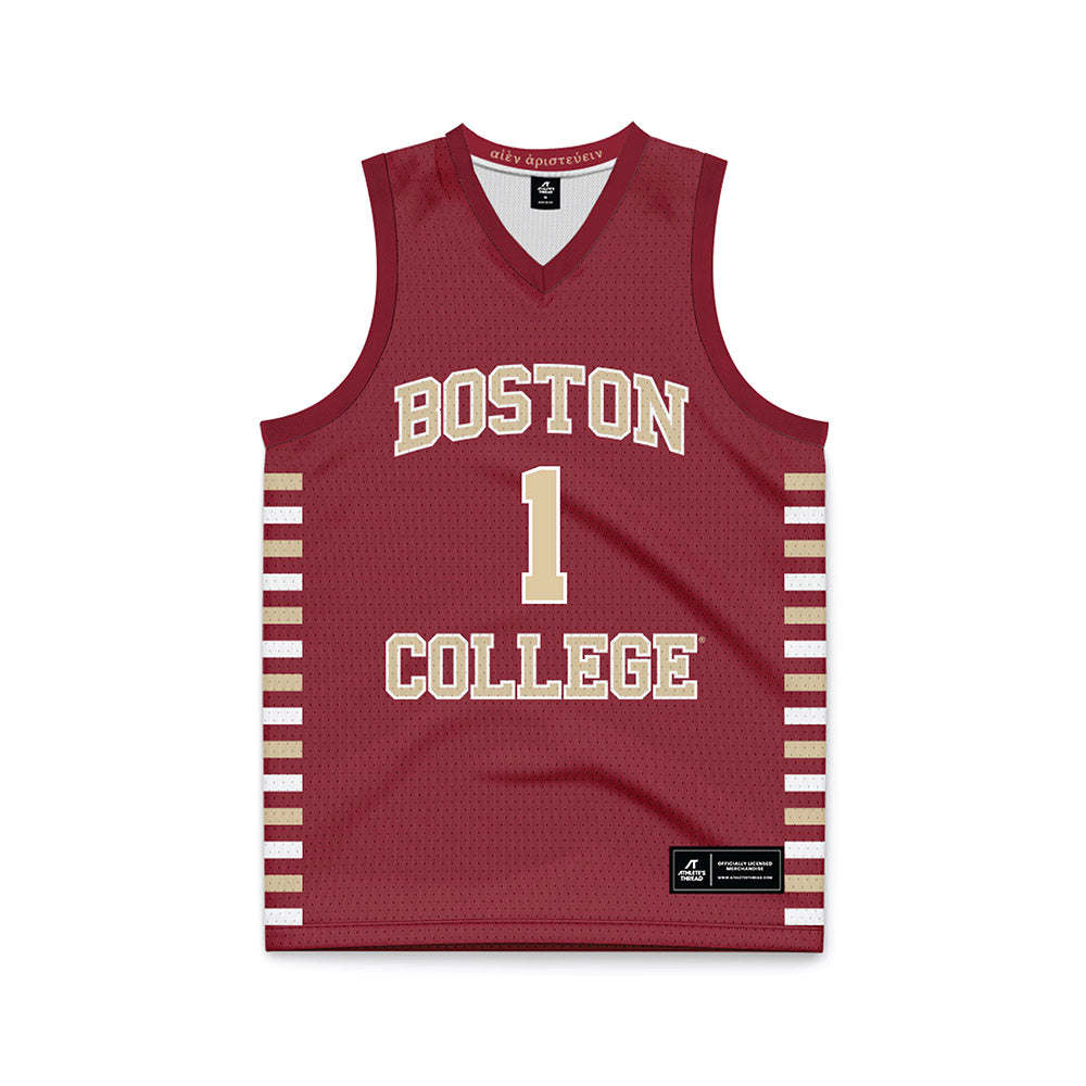 Boston College - NCAA Women's Basketball : Jakayla Thompson - Maroon Basketball Jersey