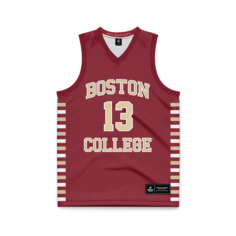 Boston College - NCAA Women's Basketball : Tatum Greene - Maroon Basketball Jersey