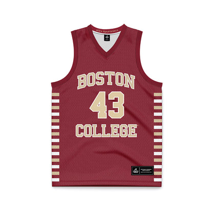 Boston College - NCAA Women's Basketball : Ally Carman - Maroon Basketball Jersey