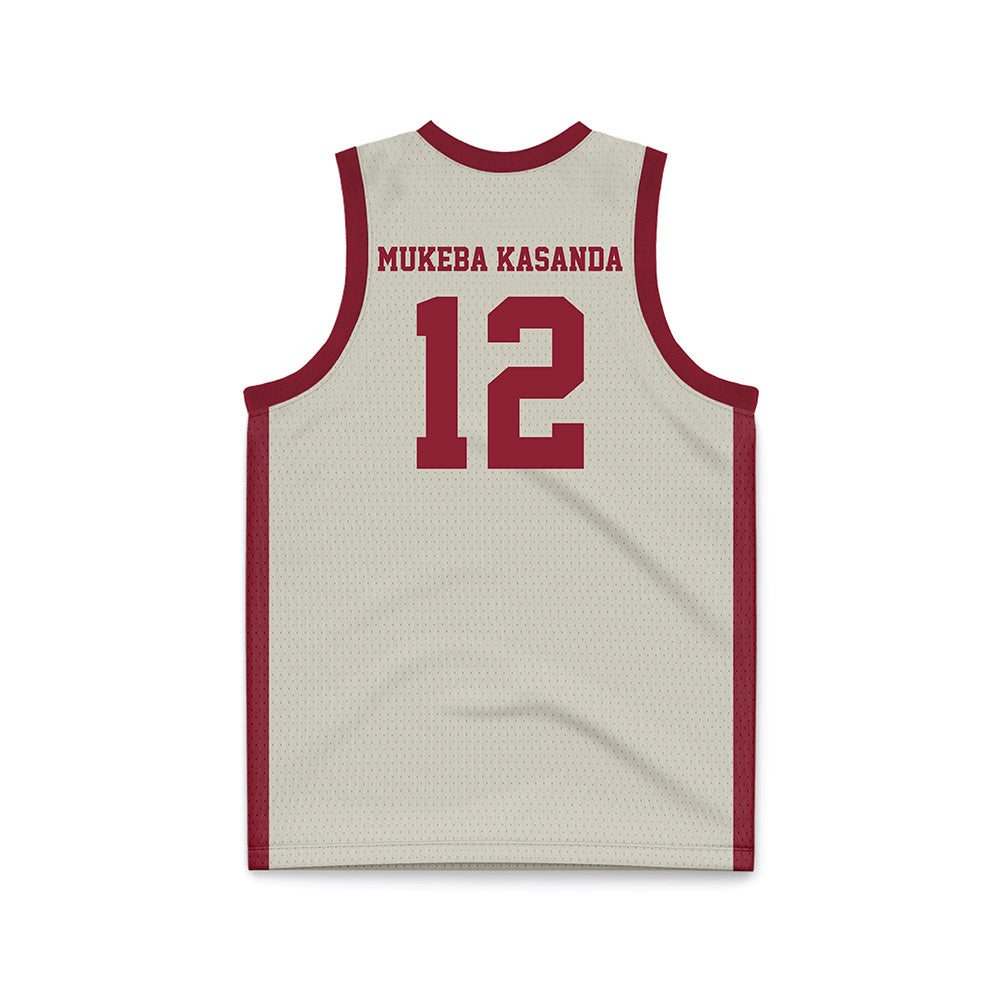 Boston College - NCAA Women's Basketball : Deborah Mukeba Kasanda - Throwback Basketball Jersey