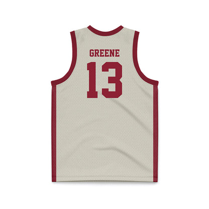 Boston College - NCAA Women's Basketball : Tatum Greene - Throwback Basketball Jersey