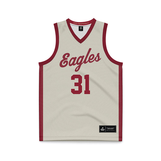 Boston College - NCAA Women's Basketball : Kennedy Hall - Throwback Basketball Jersey-0