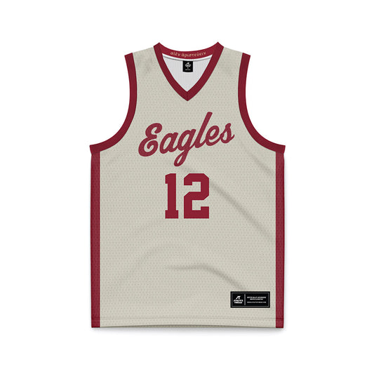 Boston College - NCAA Women's Basketball : Deborah Mukeba Kasanda - Throwback Basketball Jersey