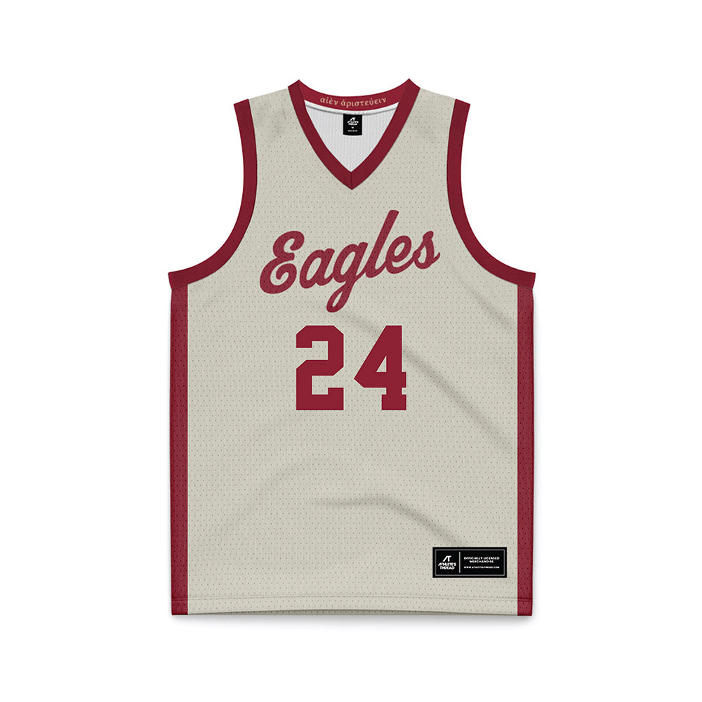 Boston College - NCAA Women's Basketball : Dontavia Waggoner - Throwback Basketball Jersey