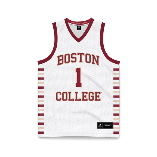 Boston College - NCAA Women's Basketball : Jakayla Thompson - White Basketball Jersey