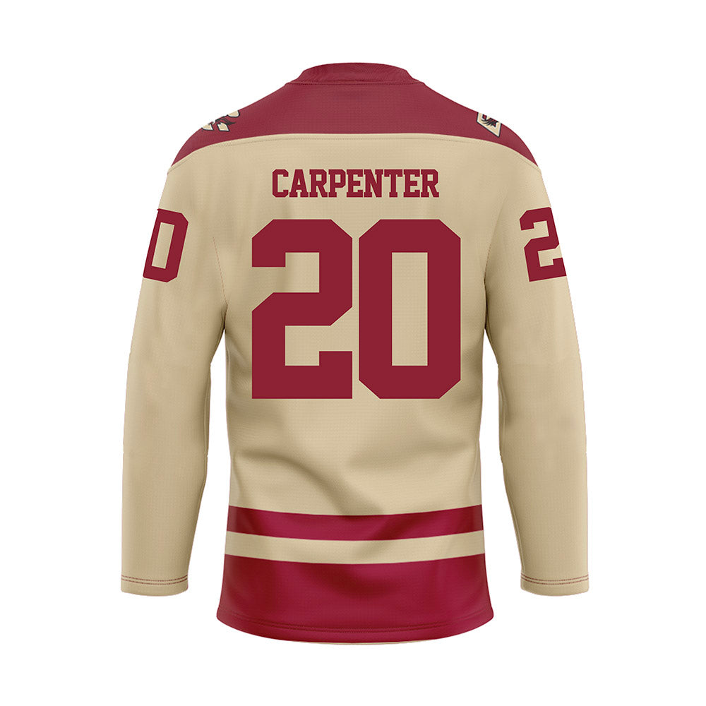 Boston College - NCAA Women's Ice Hockey : Jenna Carpenter - Gold Hockey Jersey