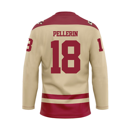 Boston College - NCAA Women's Ice Hockey : Julia Pellerin - Gold Hockey Jersey