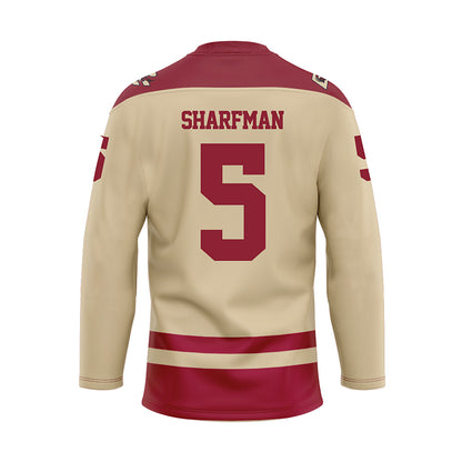 Boston College - NCAA Women's Ice Hockey : Skyler Sharfman - Gold Hockey Jersey