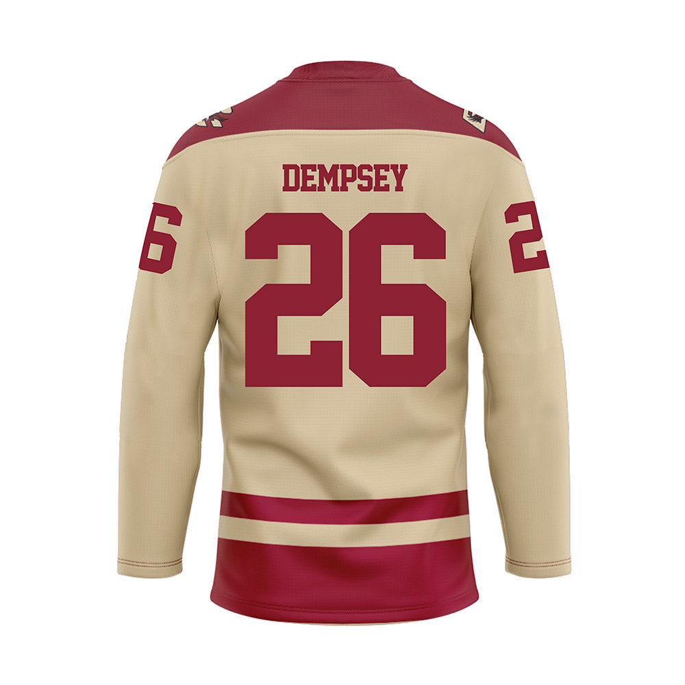 Boston College - NCAA Women's Ice Hockey : Kiera Dempsey - Gold Hockey Jersey