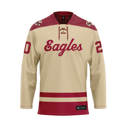 Boston College - NCAA Women's Ice Hockey : Jenna Carpenter - Gold Hockey Jersey