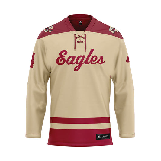 Boston College - NCAA Women's Ice Hockey : Keri Clougherty - Gold Hockey Jersey