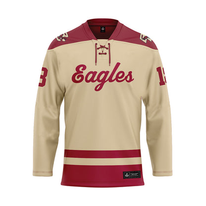 Boston College - NCAA Women's Ice Hockey : Julia Pellerin - Gold Hockey Jersey