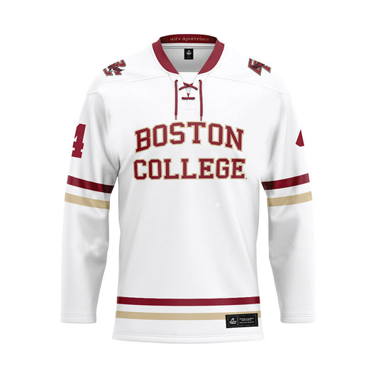 Boston College - NCAA Women's Ice Hockey : Keri Clougherty - White Hockey Jersey