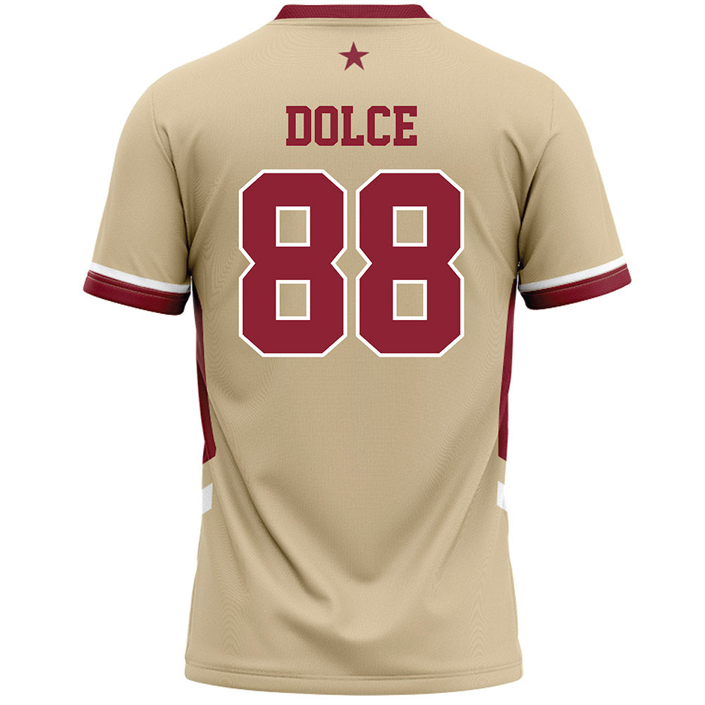 Boston College - NCAA Women's Lacrosse : Shea Dolce - Gold Lacrosse Jersey -1